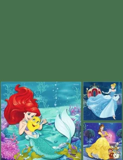 Princesses Adventure - 3x49p - Klassiska pussel