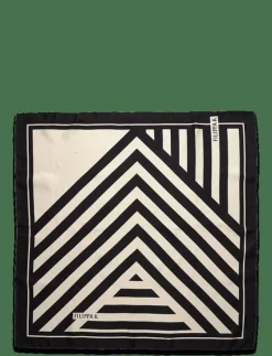 Printed Silk Scarf - Sjalar
