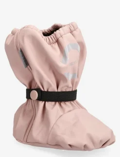 PU Rain Footies w. Fleece Recycled - Baby tossor