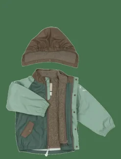 Pu Rain Set + Fleece/Susp. 104 - Regnställ