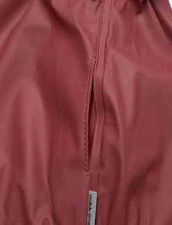 Pu Rain Set w. Fleece/Susp. 104 Rec - Regnställ