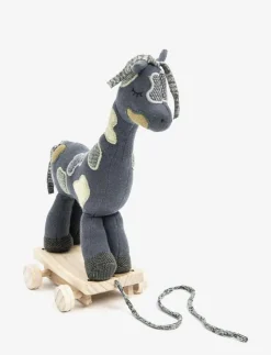 Pull along giraffe, multi boy - Dragleksaker