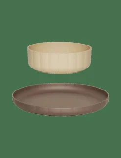 Pullo Plate & Bowl - Set of 2 - Tallrikar