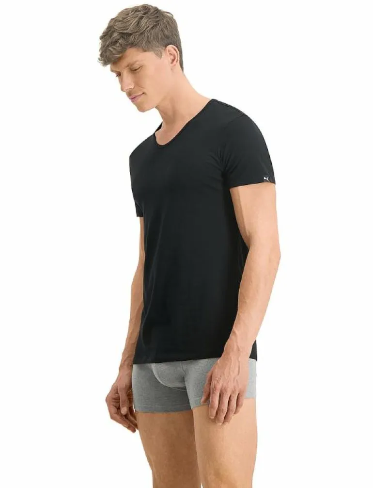 PUMA BASIC 2P CREW TEE - T-shirts