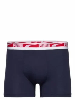 PUMA MEN EVERYDAY DUO LOGO BOXER 4P - Kalsonger