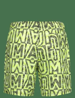 PUMA SWIM MEN PRINTED MID SHORTS 1P - Badbyxor