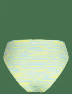 PUMA SWIM WOMEN PRINTED HIGH BRIEFS 1P - Bikinis