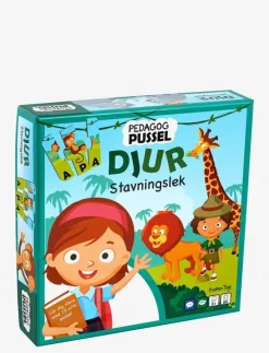 Pussel Pedagog - Djur Stavingslek (SE) - Pedagogiskt pussel