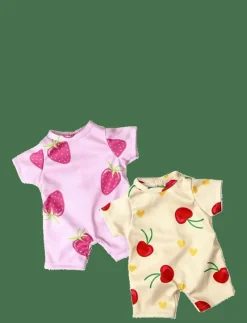 PYJAMAS 2 PACK, 28-35 CM - Dockkläder