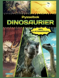 PYSSELBOK DINOSAURIER - Målar- & pysselböcker