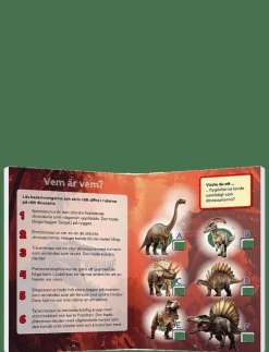 PYSSELBOK DINOSAURIER - Målar- & pysselböcker