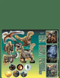 PYSSELBOK DINOSAURIER - Målar- & pysselböcker