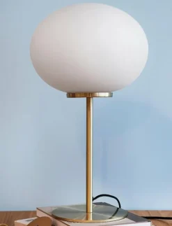 Queen Opal/ Brass Table Lamp - Bordslampor