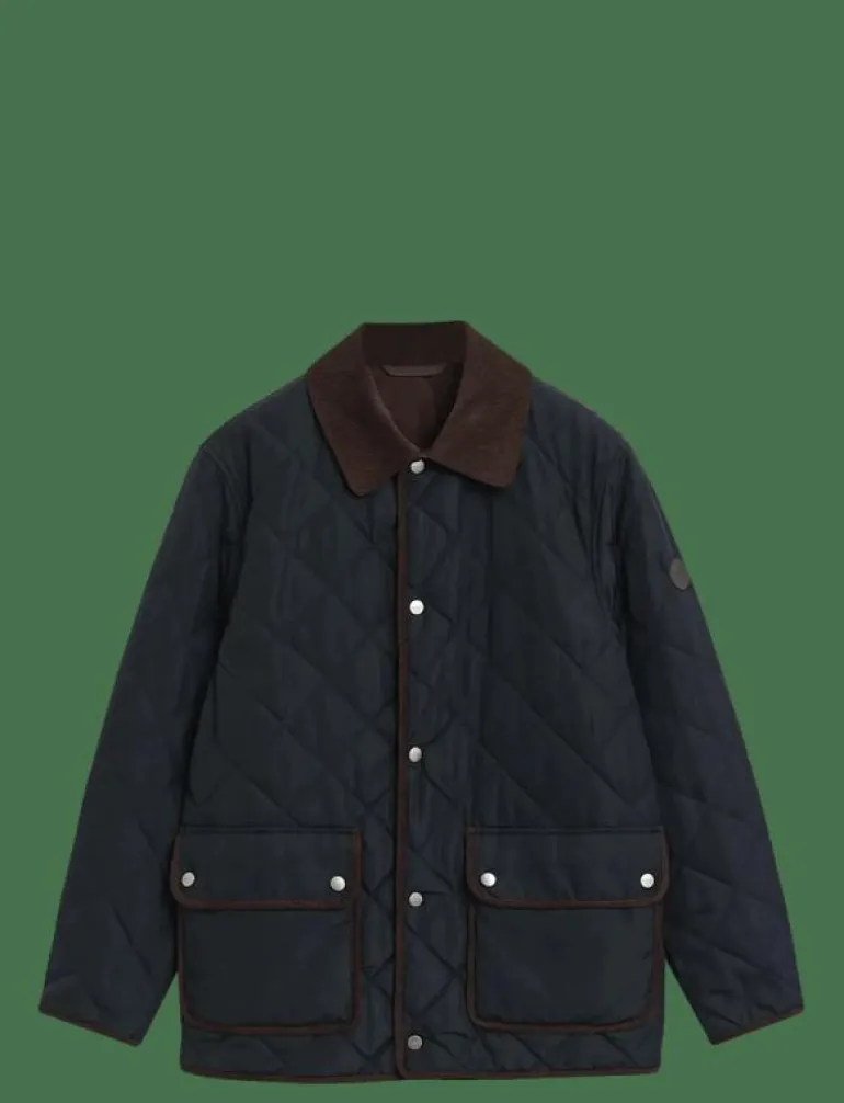 QUILTED FLEECE JACKET - Quiltade jackor