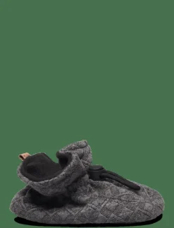 Quilted textile slippers - Baby tossor