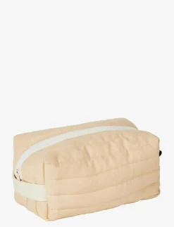 Quilted Toiletry Bag - Wheat - Necessär