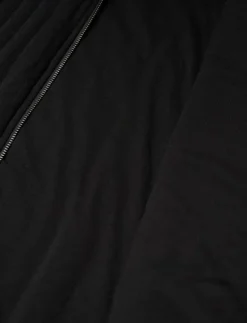 Quilted Zip Through Hoodie - Hoodies