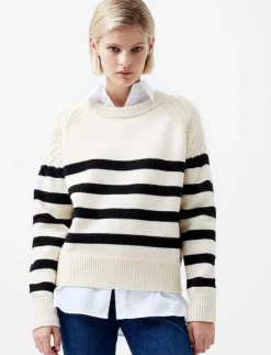 QUINLEY STRIPE JUMPER - Stickat