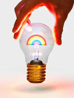 Rainbow Lampa - Glödlampor