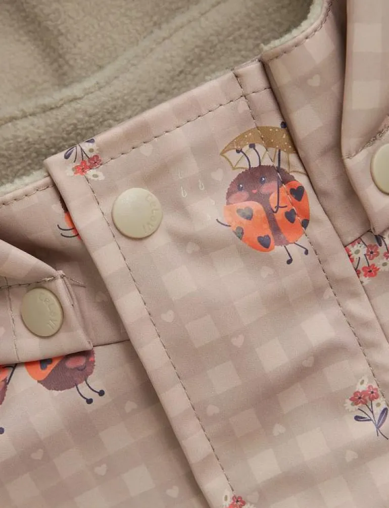 Rainwear Set - AOP, w. fleece - Regnställ