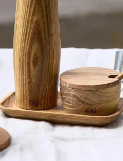 RAW Teak Wood tray - Brickor
