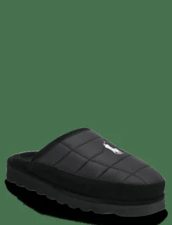Reade Suede-Trim Quilted Scuff Slipper - Inneskor