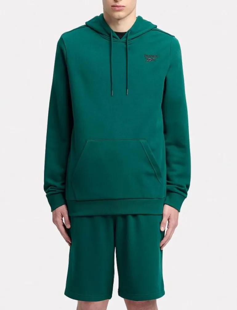 REEBOK IDENTITY SMALL LOGO FT HOODI - Huvtröjor