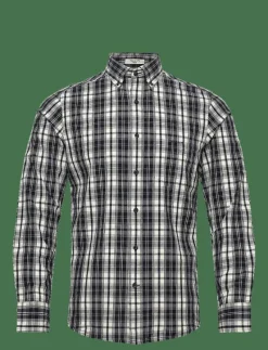 REG ARCHIVE POPLIN PLAID SHIRT - Rutiga skjortor