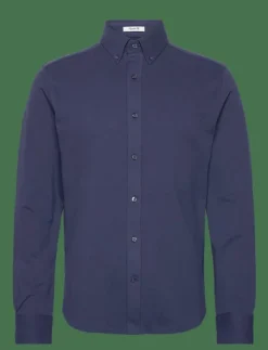 REG JERSEY PIQUE STRETCH SHIRT - Casual skjortor