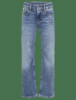REG STRAIGHT WASH BLUE CF - Regular jeans