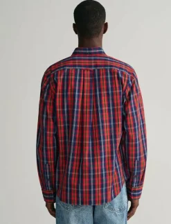 REG UT ARCHIVE POPLIN CHECK SHIRT - Rutiga skjortor