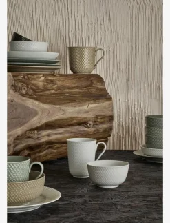 Rhombe Earth Skål Ø13 cm moss - Frukostskålar