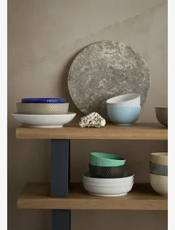Rhombe Earth Skål Ø11 cm slate - Frukostskålar