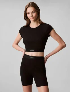 RIB BIKE SHORT - Cycling shorts