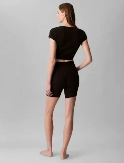 RIB BIKE SHORT - Cycling shorts