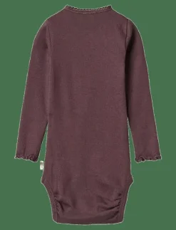 Rib Body L/S Lotta - Långärmad body