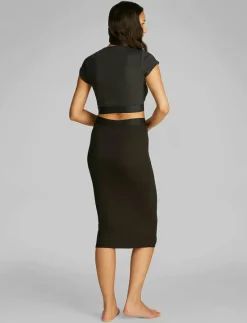 RIB CROP TEE - Crop tops