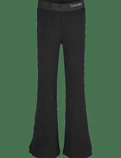 RIB FLARE PANT - Leggings