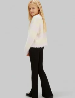 RIB FLARE PANT - Leggings