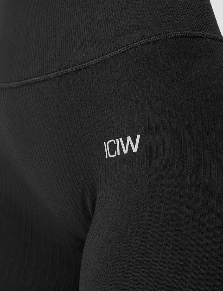 Ribbed Define Seamless Pocket Biker Shorts - Cykelshorts