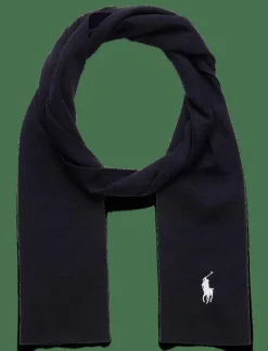 Rib-Knit Cotton Beanie & Scarf Gift Set - Sjalar