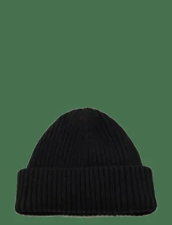 Rib-knit cotton hat - Mössor