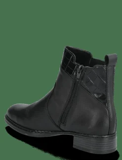 Rieker Ladies mid height boots 73466-00 Black - Stövlar