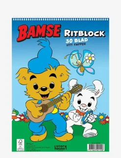 RITBLOCK BAMSE - Målar- & pysselböcker