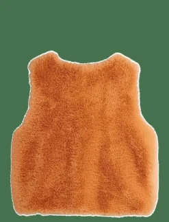 Ritzratz patch faux fur vest - Väst