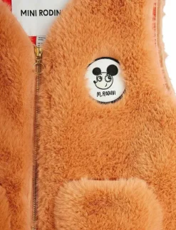 Ritzratz patch faux fur vest - Väst
