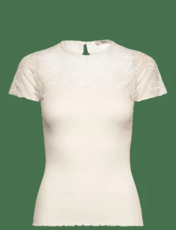 RMWBea lace heartshape SS top - T-shirts