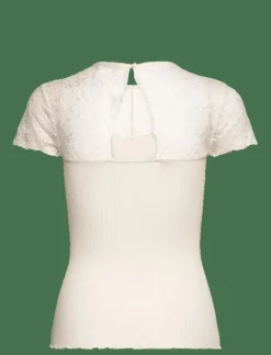 RMWBea lace heartshape SS top - T-shirts