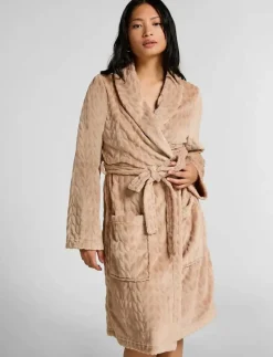 Robe Short Flannel - Morgonrock