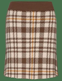 Rodebjer Tendai Eco Check - Korta kjolar